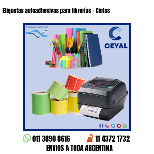 Etiquetas autoadhesivas para librerías – Cintas