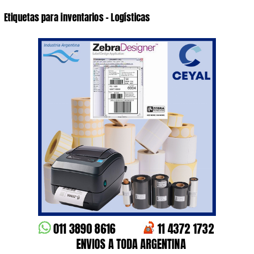 Etiquetas para inventarios – Logísticas