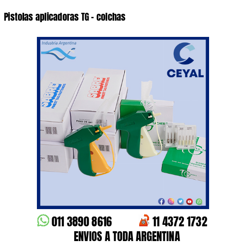 Pistolas aplicadoras TG – colchas