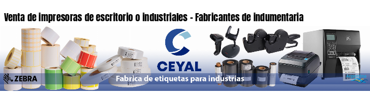 Venta de impresoras de escritorio o industriales - Fabricantes de indumentaria