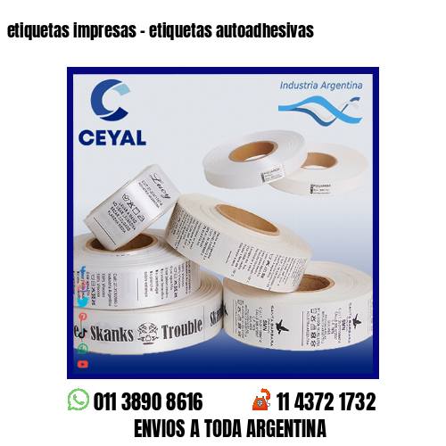 etiquetas impresas – etiquetas autoadhesivas