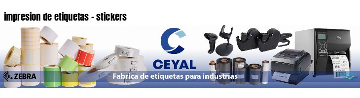 impresion de etiquetas - stickers