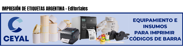 IMPRESIÓN DE ETIQUETAS ARGENTINA - Editoriales