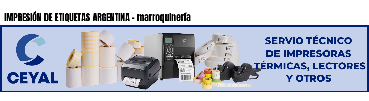 IMPRESIÓN DE ETIQUETAS ARGENTINA - marroquinería