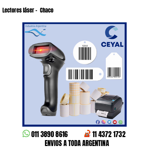 Lectores láser –  Chaco