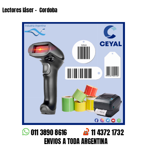 Lectores láser –  Cordoba