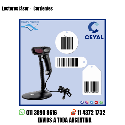 Lectores láser –  Corrientes