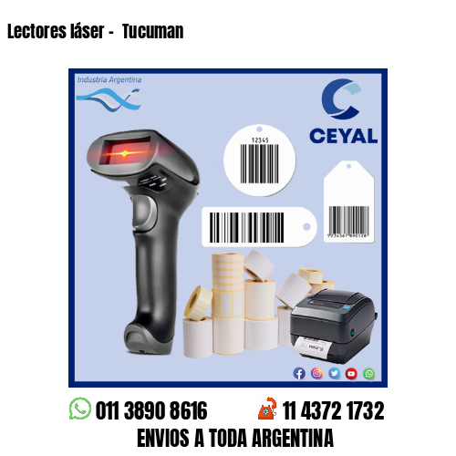 Lectores láser –  Tucuman