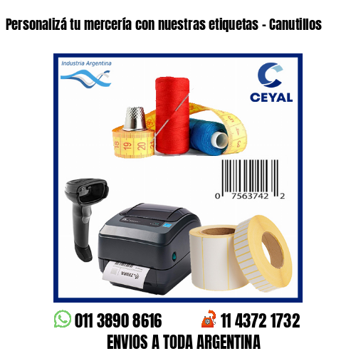 Personalizá tu mercería con nuestras etiquetas – Canutillos