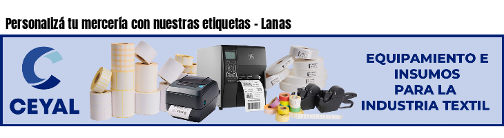 Personalizá tu mercería con nuestras etiquetas - Lanas 