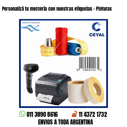 Personalizá tu mercería con nuestras etiquetas – Pinturas