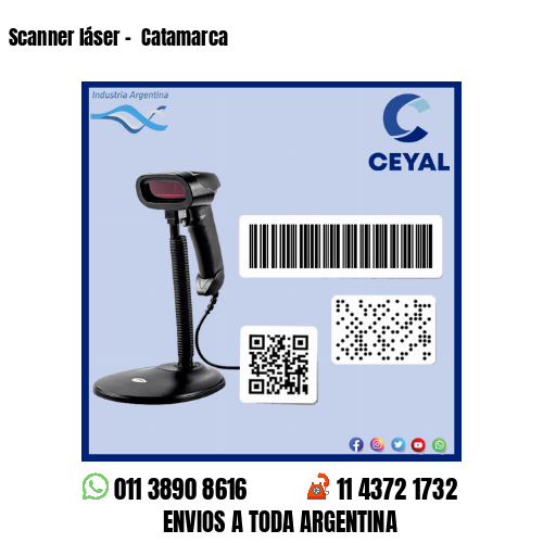 Scanner láser –  Catamarca
