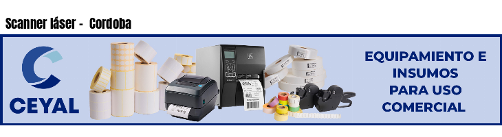 Scanner láser -  Cordoba