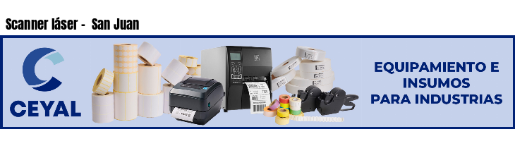 Scanner láser -  San Juan