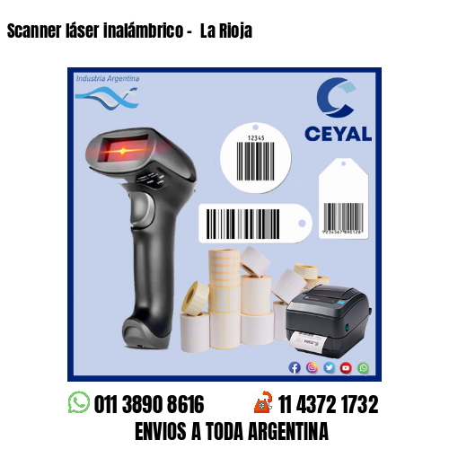 Scanner láser inalámbrico –  La Rioja