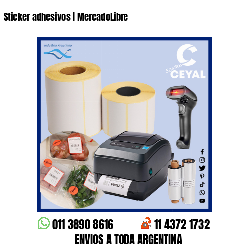 Sticker adhesivos | MercadoLibre