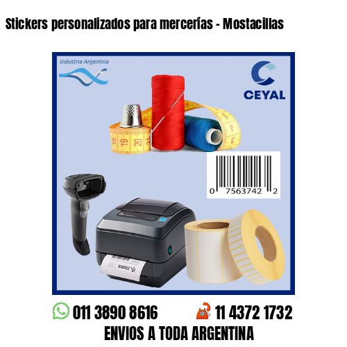 Stickers personalizados para mercerías – Mostacillas
