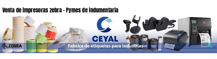 Venta de impresoras zebra - Pymes de indumentaria