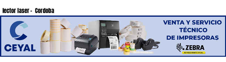 lector laser -  Cordoba