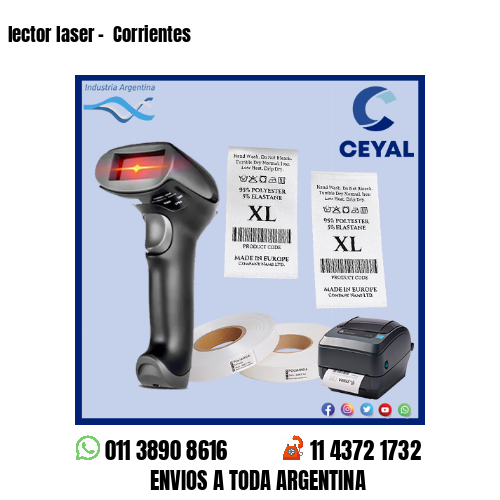 lector laser –  Corrientes
