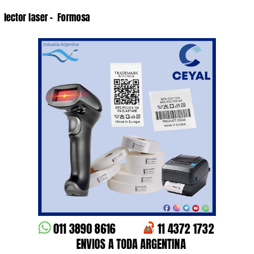 lector laser –  Formosa