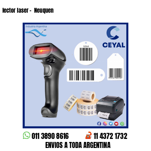 lector laser –  Neuquen
