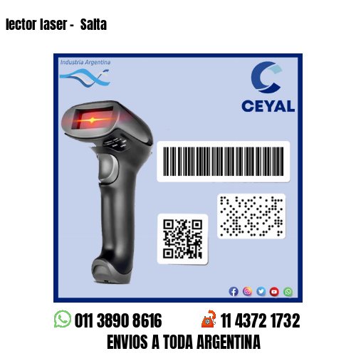 lector laser –  Salta