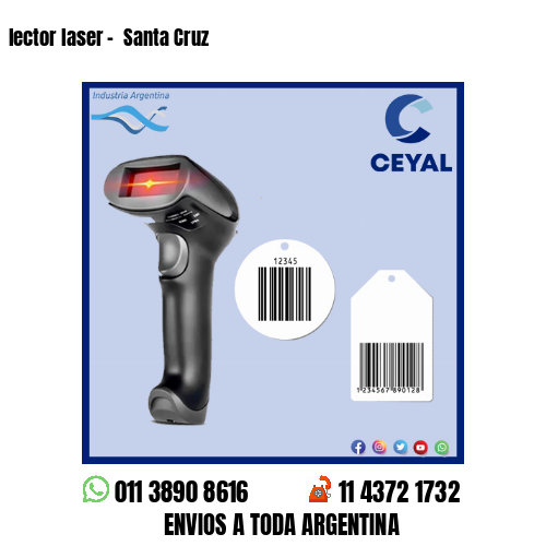 lector laser –  Santa Cruz