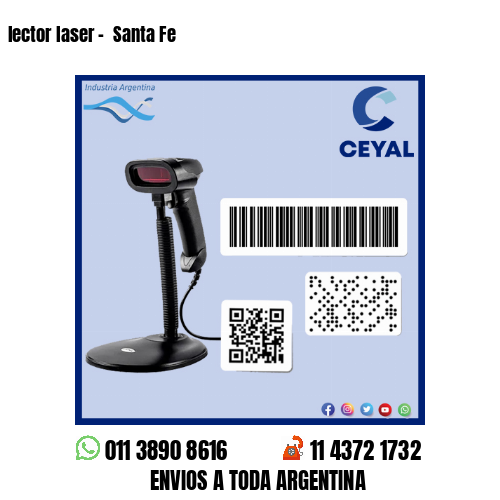 lector laser –  Santa Fe