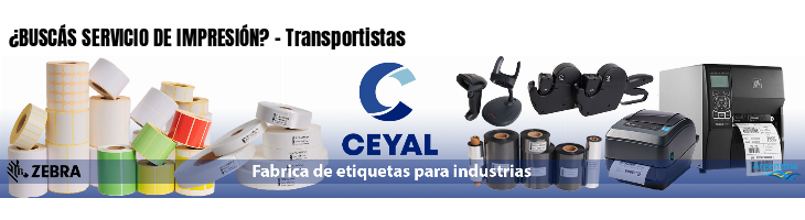 ¿BUSCÁS SERVICIO DE IMPRESIÓN? - Transportistas