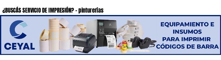 ¿BUSCÁS SERVICIO DE IMPRESIÓN? - pinturerías