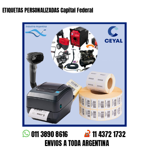 ETIQUETAS PERSONALIZADAS Capital Federal