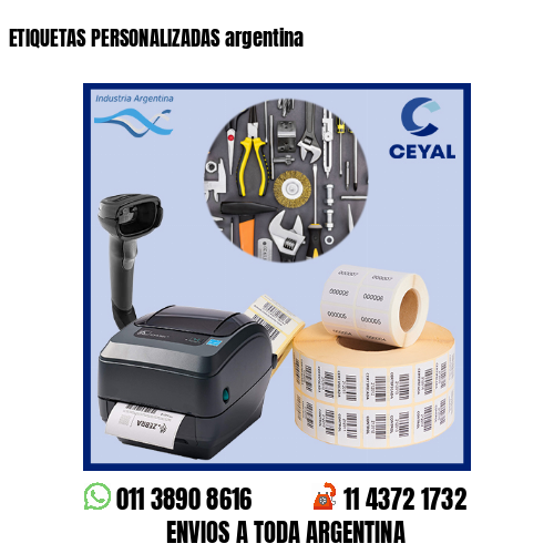 ETIQUETAS PERSONALIZADAS argentina