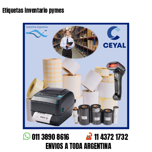 Etiquetas inventario pymes