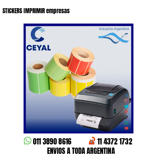 STICKERS IMPRIMIR empresas