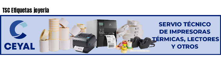 TSC Etiquetas joyeria