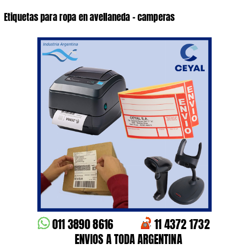 Etiquetas para ropa en avellaneda – camperas