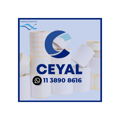 etiqueta OPP 100x60 mm caja x 50 mil      