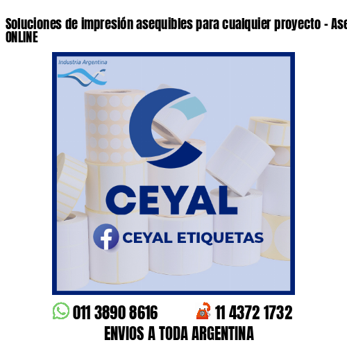 Soluciones de impresión asequibles para cualquier proyecto - Asesoramiento ONLINE