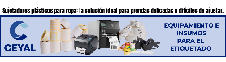 Sujetadores plásticos para ropa: la solución ideal para prendas delicadas o difíciles de ajustar.
