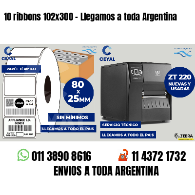 10 ribbons 102x300 - Llegamos a toda Argentina