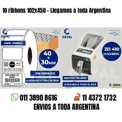 10 ribbons 102x450 - Llegamos a toda Argentina