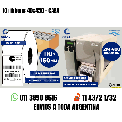 10 ribbons 40x450 - CABA