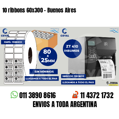 10 ribbons 60x300 - Buenos Aires