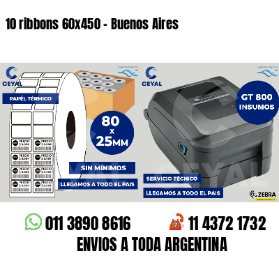 10 ribbons 60x450 - Buenos Aires