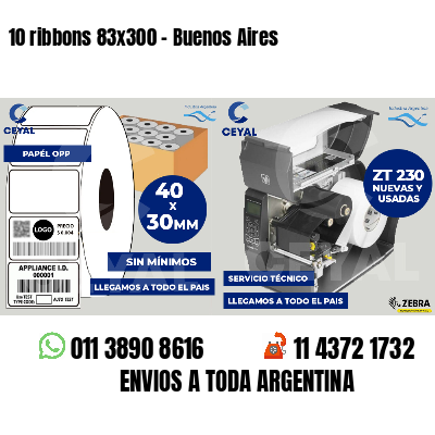 10 ribbons 83x300 - Buenos Aires