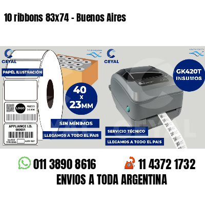 10 ribbons 83x74 - Buenos Aires