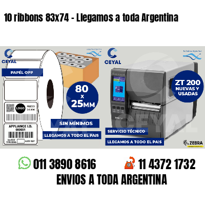 10 ribbons 83x74 - Llegamos a toda Argentina