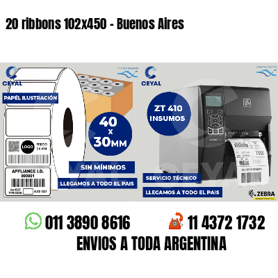 20 ribbons 102x450 - Buenos Aires
