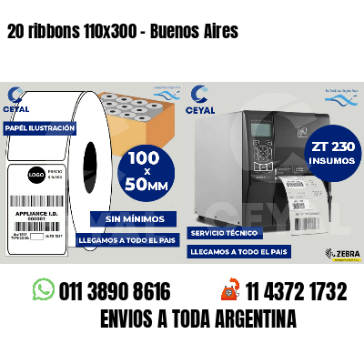 20 ribbons 110x300 - Buenos Aires